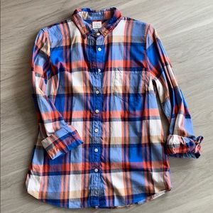 J.Crew Plaid Button Down Shirt